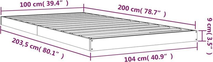 Produktbild VidaXL Burr (100 x 200 cm)