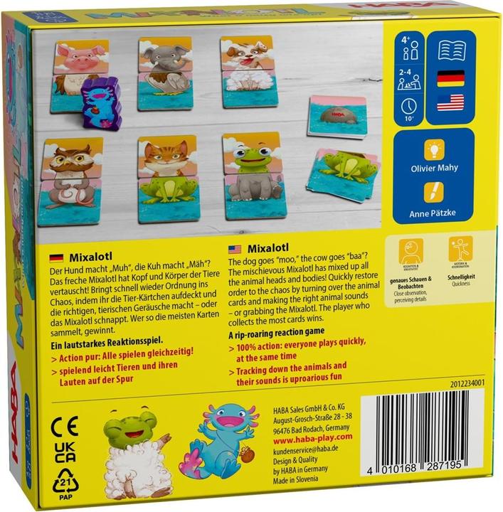 Actual product image Haba Mixalotl (German)