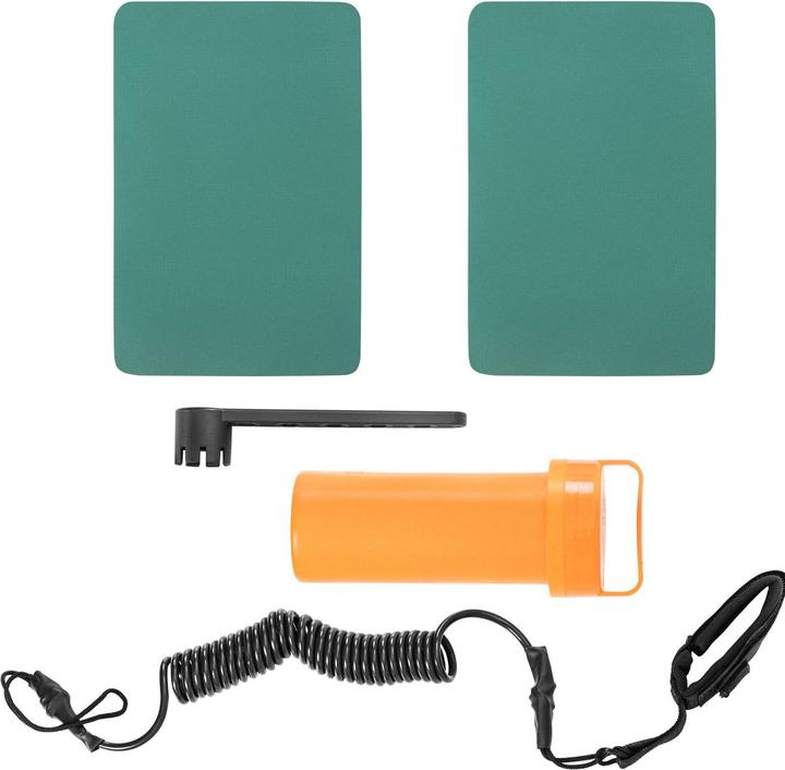 Actual product image Gymrex Inflatable paddle board - inflatable - 125 kg - green - double chamber - 329 x 78 x 38.5 cm (10'5")