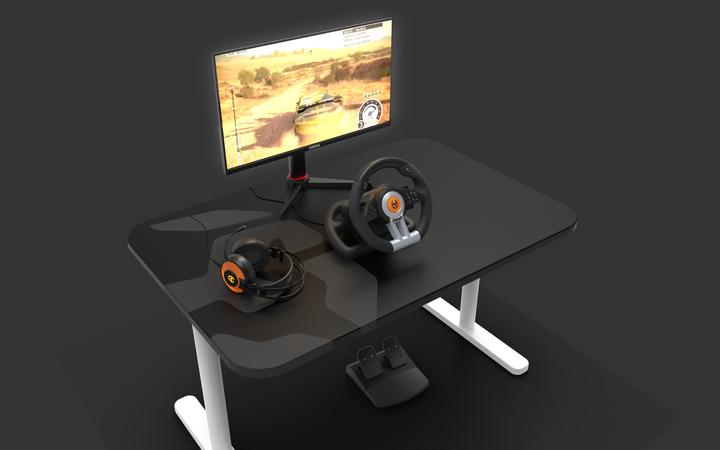 Immagine prodotto Krom Volante K-Wheel nero USB + pedali analogici/digitali PlayStation 4 (Xbox One S, Playstation Classic, PS3, PS4)
