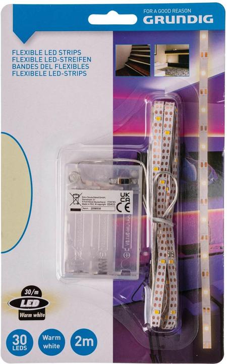 Actual product image Grundig LED strip (Warm white, 200 cm)