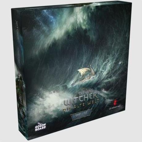 Go on Board The Witcher: The Ancient World - Skellige, board game, for 1-5 players, ages 14 and up (German)
