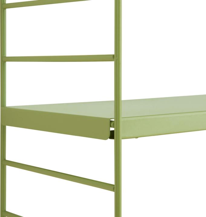 Immagine prodotto En.Casa Scaffale a muro modulare Strängnäs set di 4 verde oliva