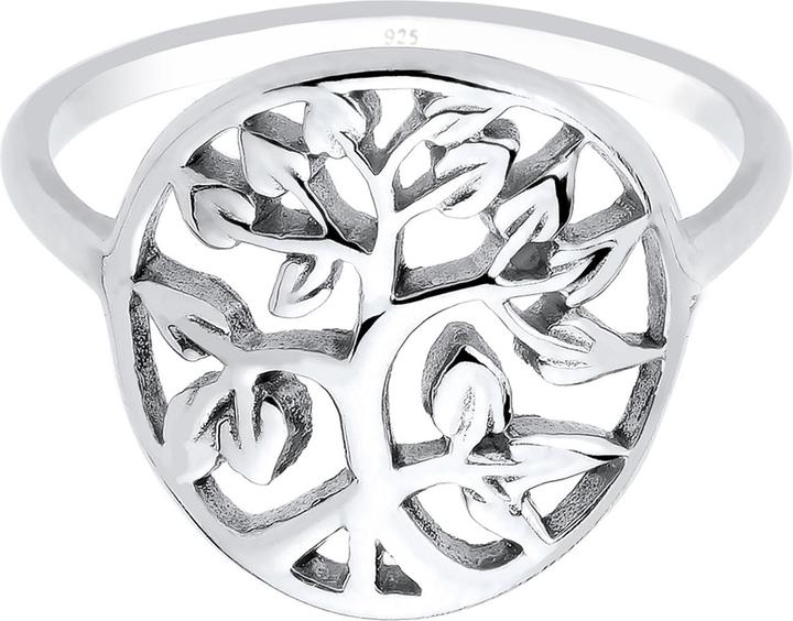 Actual product image Elli Ring Tree of Life Floral 925 Sterling Silver (54, 925 Silver)