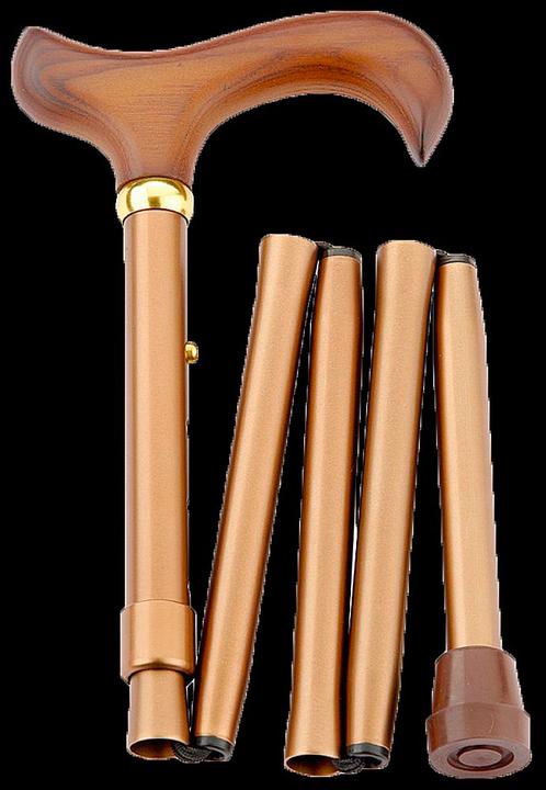 Image du produit Gastrock Canne pliante 7886cm 5f Alu bronze Derby