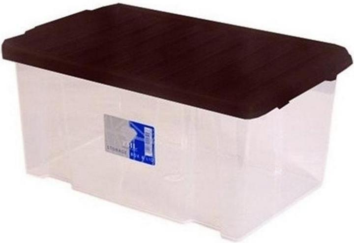 Immagine prodotto TML Scatola portaoggetti trasparente (60 x 40 x 33 cm, 50 l)