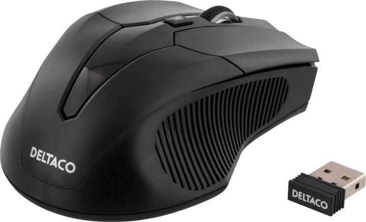 Actual product image Deltaco wireless, black (Wireless)