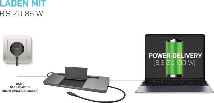 Produktbild i-tec Ergonomic 4K (USB-C, 2 Ports)