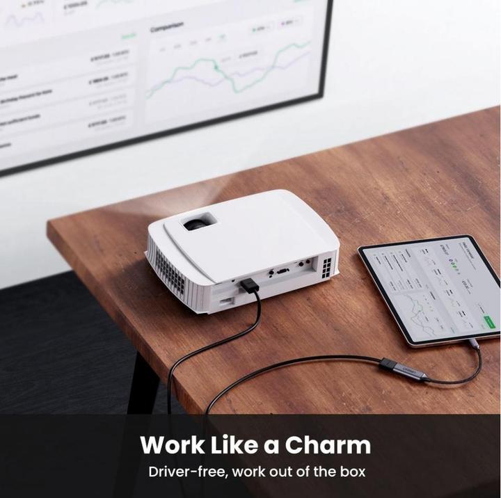 Immagine prodotto Ugreen Adattatore da USB-C a HDMI (USB-C, HDMI, 10 cm)