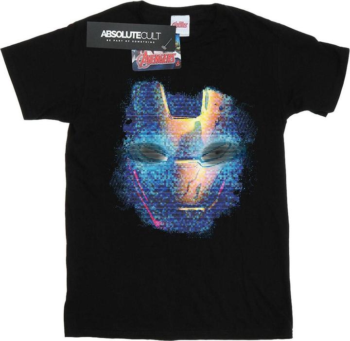 Produktbild Iron Man Distressed Head TShirt (L)