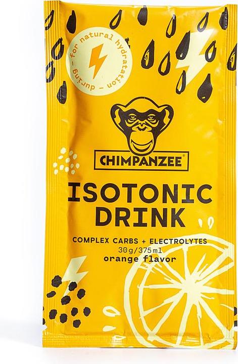 Actual product image Chimpanzee Isotonic drink (Orange, 25 x)