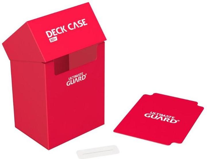Image du produit Ultimate Guard UGD010258 - Boîte à cartes - pour 80+ cartes, taille standard, rouge