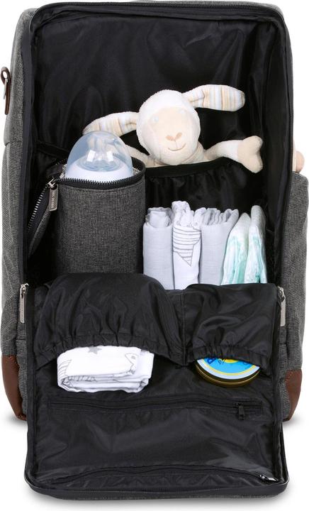 Produktbild ABC Design Wickelrucksack Rucksack Tour asphalt