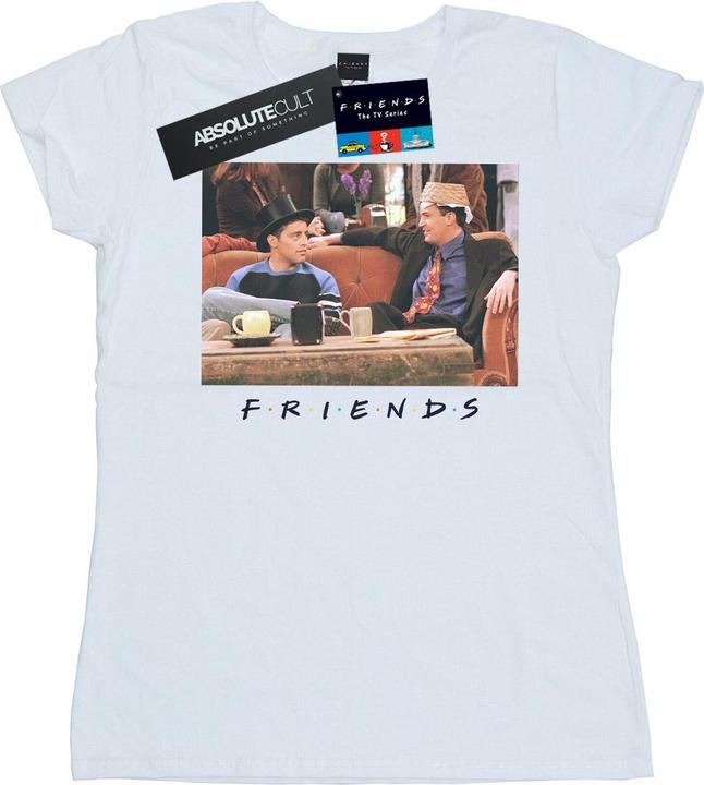 Friends Joey And Chandler Hats TShirt (S)