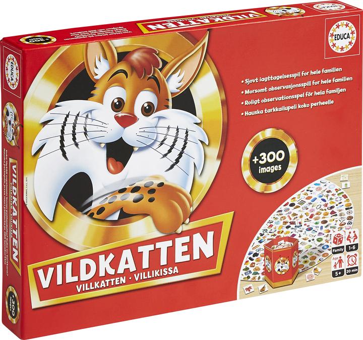 Produktbild Educa Vildkatten - 300 (Danish) (016438) (Dänisch)