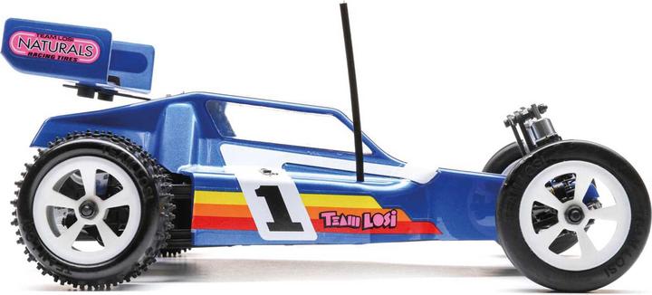 Immagine prodotto Losi mini jrx2 2wd buggy spazzolato rtr 1/16 blu (RTR pronto all'uso)