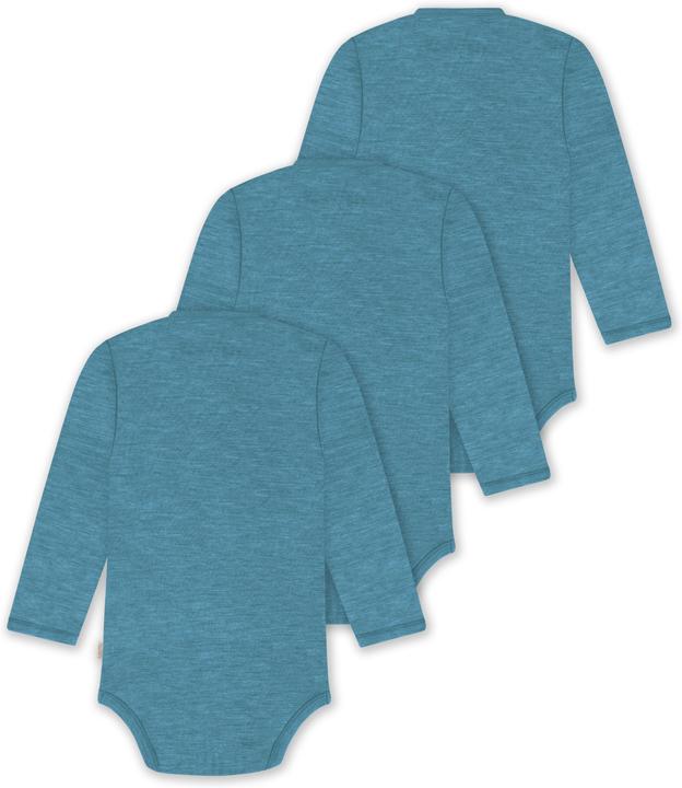 Immagine prodotto Normani Confezione da 3 pezzi di body merino per neonati a maniche lunghe per 0-24 mesi - 9349 (74)