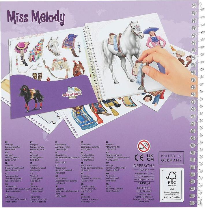 Image du produit Depesche Miss Melody - Dress me Up around the world - (412431)
