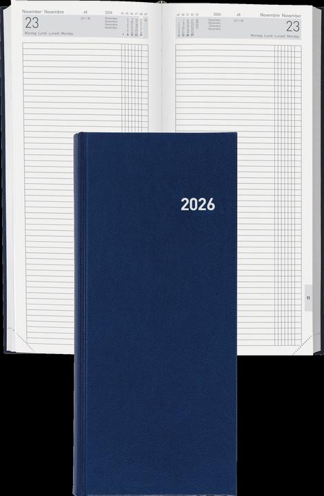 Actual product image Biella Business Agenda Long Format Tower (13.5 x 31.5 cm, German, English, Italian, French)