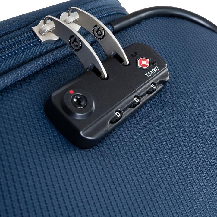 Produktbild Bugatti Go Light Soft 4 Rollen Kabinentrolley S 54 cm (360 l, Handgepäck (bis 50l))