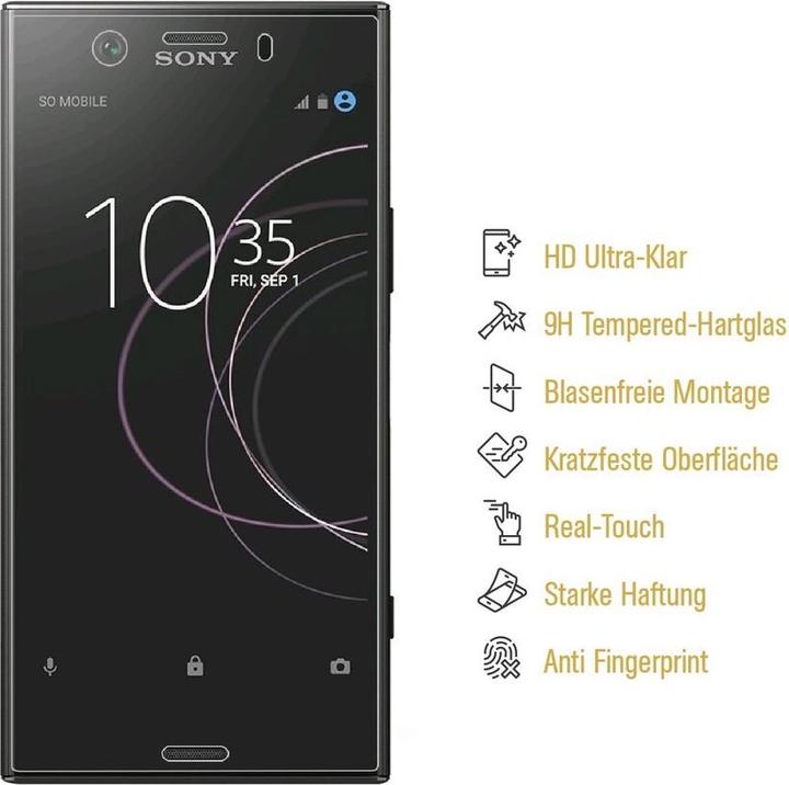 Produktbild Protectorking 3x echtes Tempered 9H Panzerhartglas 3D KLAR (1 Stück, Sony Xperia XZ Premium)