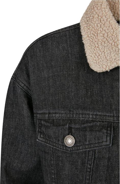 Produktbild Urban Classics Ladies Oversized Sherpa Denim Jacket - 19395 (XXL)