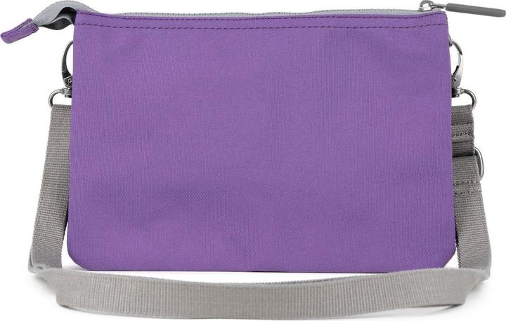 Roka London Carnaby Crossbody XL Recycled Canvas Imperial Purple