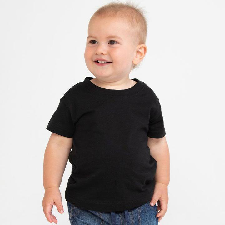 Actual product image Larkwood Baby Tshirt With Scoop Neck (86)