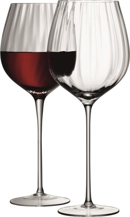 Actual product image LSA Set of 2 Aurelia red wine glass 660ml Clear optics (66 cl, 2 Glasses, Red wine glasses)