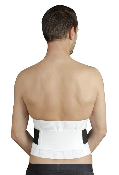 Actual product image Hydas Back support belt "Standard", white (One size)