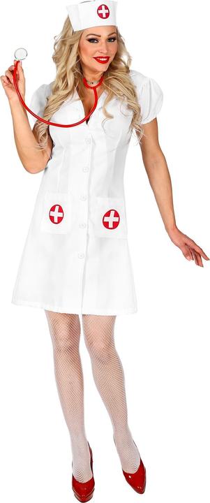 Actual product image Widmann NURSE (dress, bonnet), XL (XL)