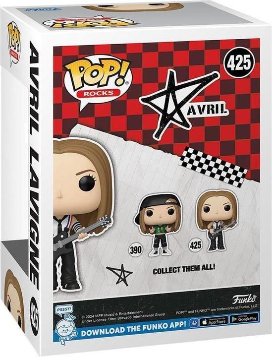 Immagine prodotto Funko Avril Lavigne POP! rocks figura in vinile Avril Lavigne(Complicated) 9 cm