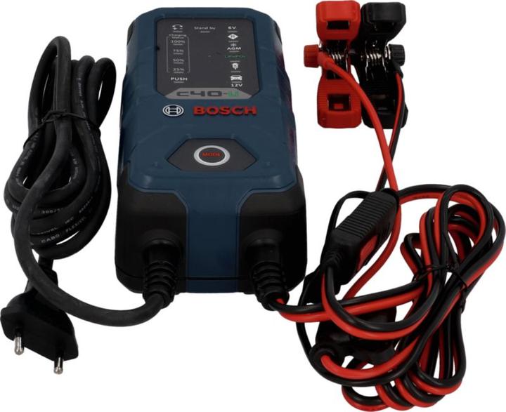 Actual product image Bosch Automotive C40-LI charger (12V, 6V, 5 A)