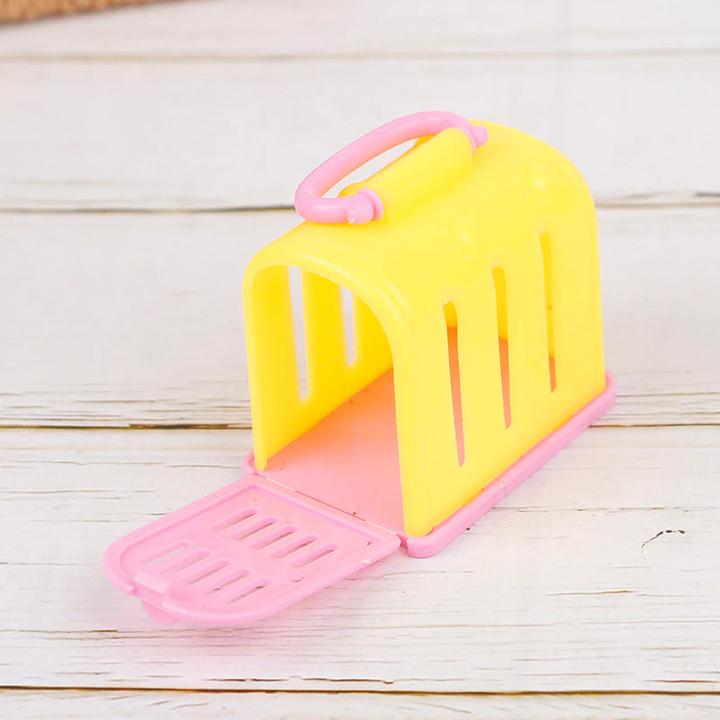 Image du produit Hermex Set de 4 chiens et boxes pour chiens Barbie Accessoires pour poupées Animaux domestiques