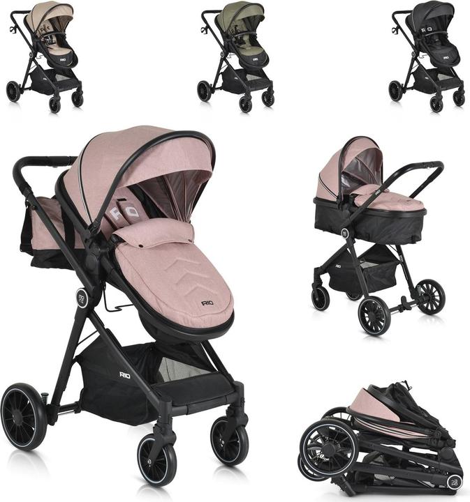 Produktbild Moni Kombikinderwagen 2 in 1 Rio 22 kg