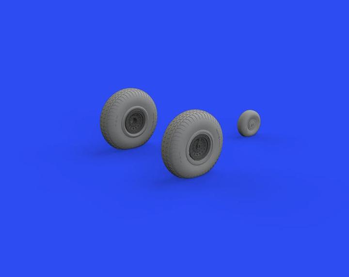 Image du produit Eduard B-17 wheels rhomboid tread for HKM