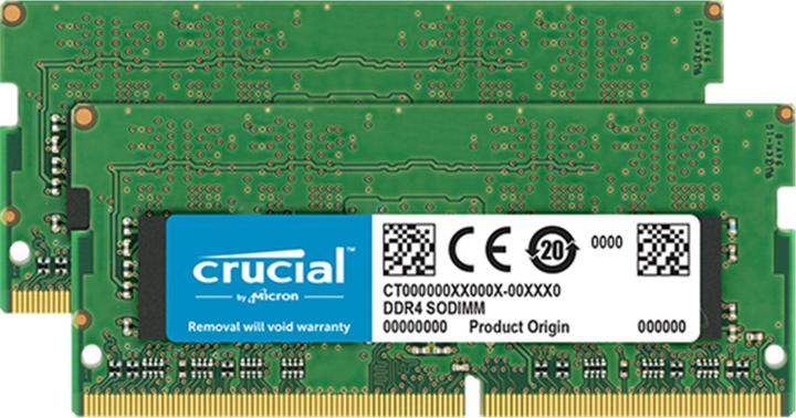 Productafbeelding Crucial Laptop geheugen (2 x 16GB, 2666 MHz, DDR4 RAM, SO-DIMM)