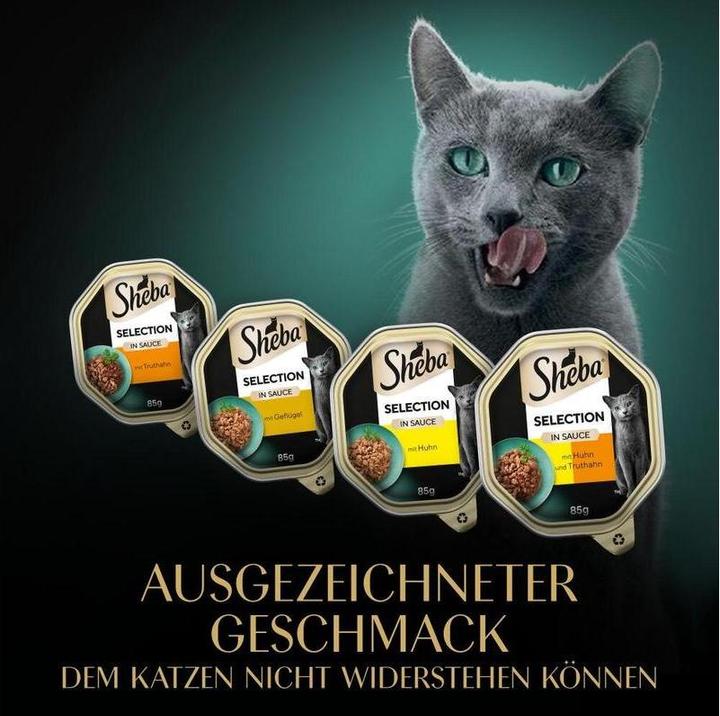 Actual product image Sheba Variation de volaille, sélection en sauce, 8x85g (Adult, 8 pcs., 85 g)