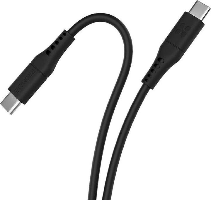 Actual product image ProMate PowerLink-CC120 Black USB-C Cable (1.20 m, USB 2.0)