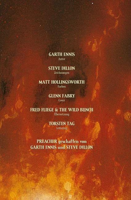Produktbild Panini Preacher. Der Anfang vom Ende (Deutsch, Garth Ennis, 2007)