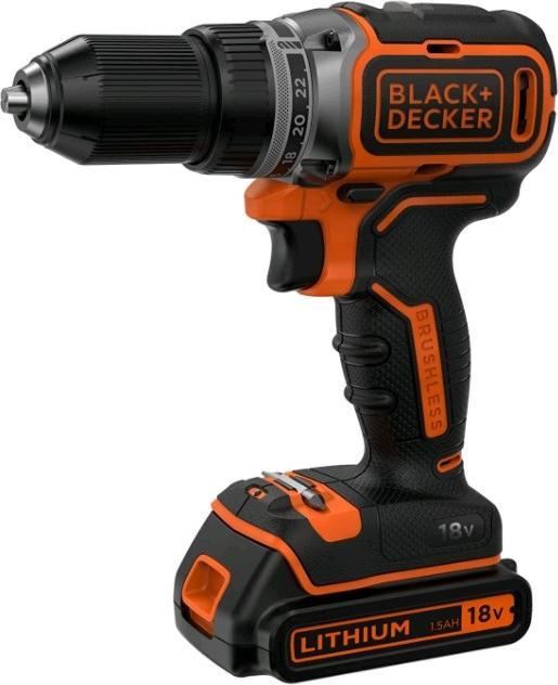 Actual product image Black & Decker Cordless drill screwdriver BL186K (Rechargeable battery operated)