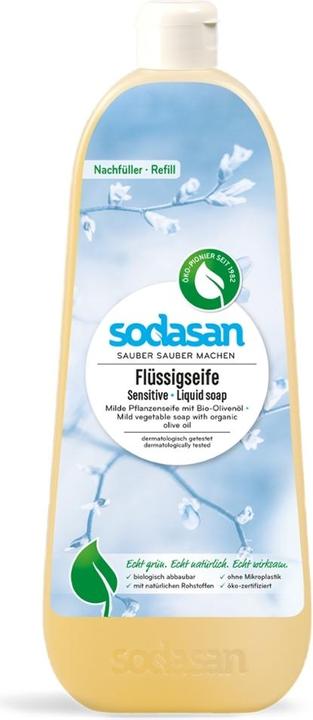 Actual product image Sodasan Sensitive liquid soap - refill bottle (Liquid soap, 1000 ml)