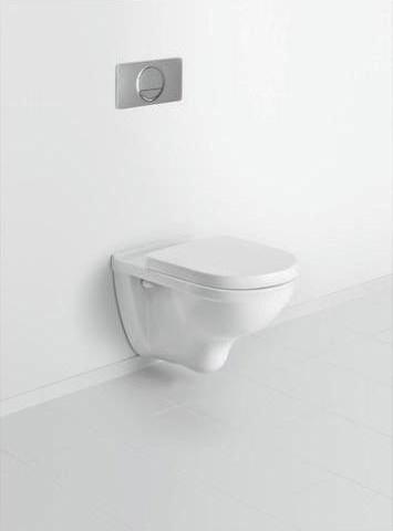 Actual product image Villeroy & Boch WC set O.novo DirectFlush open splash rim white 5660HRR1 with coating