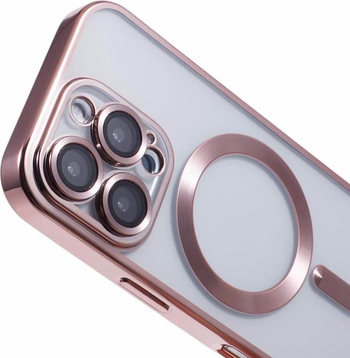 Image du produit Cover-Discount iPhone 16 Pro - Handyhülle mit metallischem Design & Kameraschutz (Apple iPhone 16 Pro)