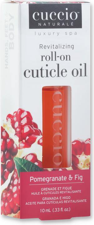 Actual product image Cuccio Revitalizing Roll-on Cuticle Oil - Pomegranate & Fig