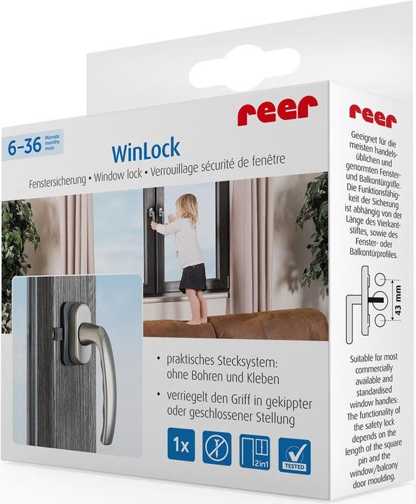 Immagine prodotto Reer Sicurezza di finestre e porte finestre