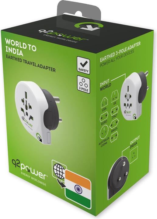 Produktbild Q2 Power Reiseadapter