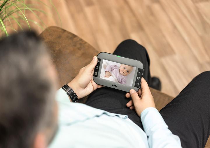 Produktbild Reer Mix&Match Display XL Elterneinheit für Video-Babyphone (Babyphone mit Kamera, 300 m)