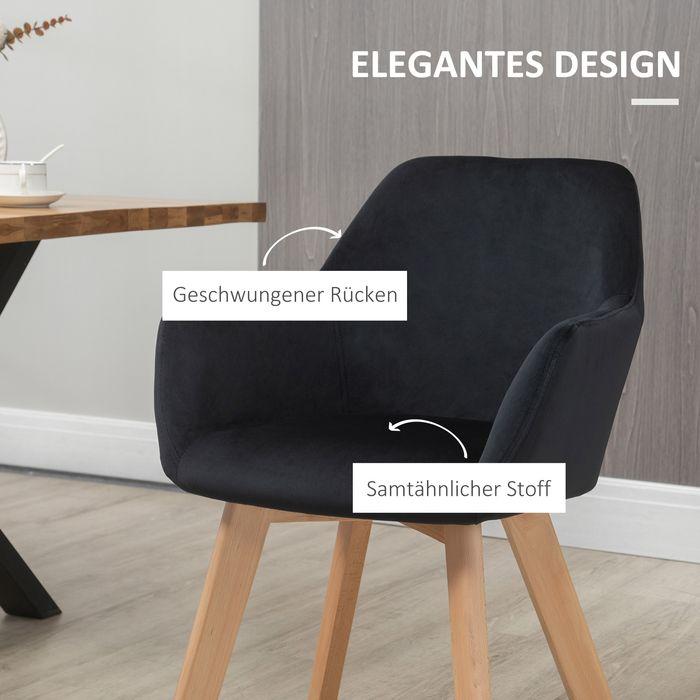 Image du produit Swisshandel24 Chaises de cuisine (lot de 2)