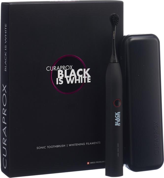 Produktbild Curaprox Hydrosonic Black is White (Schallzahnbürste)